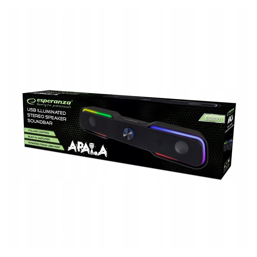 Zvučnici 2.0 ESPERANZA USB, RAINBOW APALA, EGS101 - Image 2