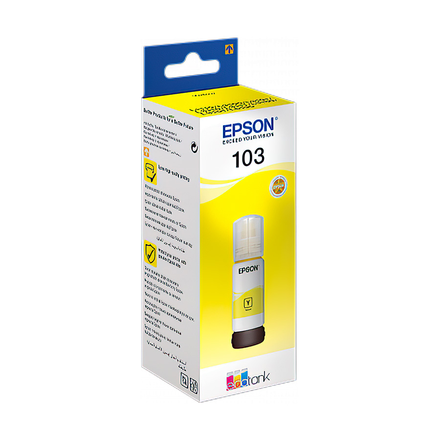 Tinta EPSON EcoTank 103 Yellow za modele Epson L1110/L3110/L3111/L3150/L3151/L3156 - Image 2