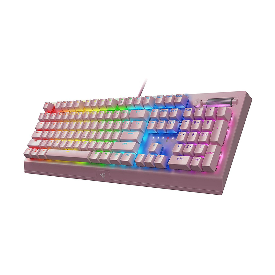 Tastatura Razer™ BlackWidow V3 - Mechanical Gaming Keyboard (Green Switch) - Quartz Edition US Layout RZ03-03541800-R3M1 - Image 3