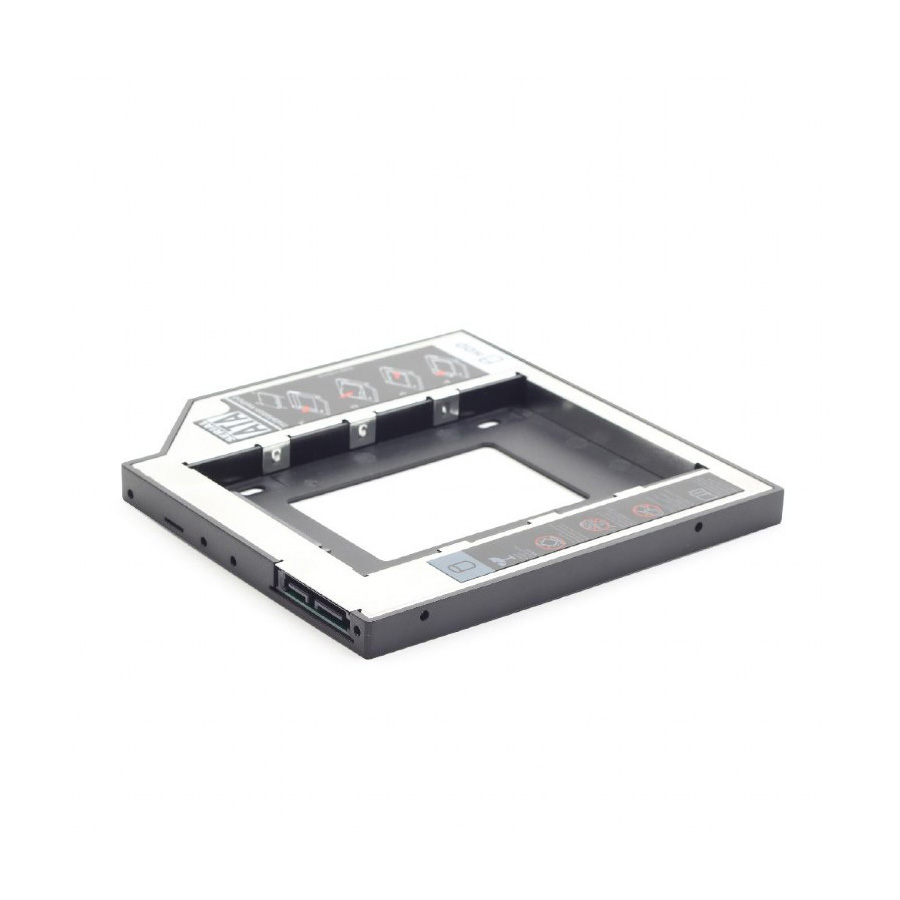 SSD HDD Caddy mobile za notebook univerzalni 9,5mm, 2,5" SSD/HDD, GEMBIRD, MF-95-01 - Image 2