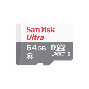Micro SD SanDisk SDXC 64GB Ultra 100MB/Class 10/UHS-I SDSQUNR-064G-GN3MN