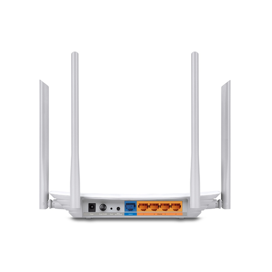 Router TP-Link ARCHER-C50 AC1200 Dual-Band Wi-Fi Router 802.11ac/a/b/g/n, 867Mbps at 5GHz + 300Mbps at 2.4GHz, 5 10/100M Ports, 4 fixed antennas - Image 2