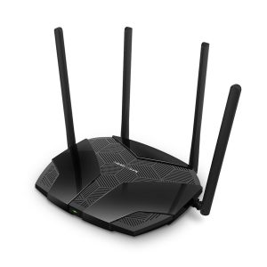 ROUTER Mercusys MR70X AX1800 Dual-Band WiFi 6 Router Optimal WiFi 6 speeds reaching up to 1.8 Gbps, 4× multi-directional high-gain antennas