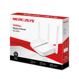 ROUTER Mercusys MW305R 300Mbps, 3x5dBi fixed omni directional antennas, 4x10/100Mbps LAN ports, IEEE 802.11n, IEEE 802.11g, IEEE 802.11b, 2.4GHz, CE,
