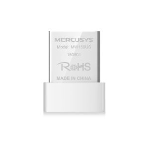 USB WLAN nano adapter Mercusys MW150US, up to 150Mbps IEEE 802.11n,g,b, USB 2.0