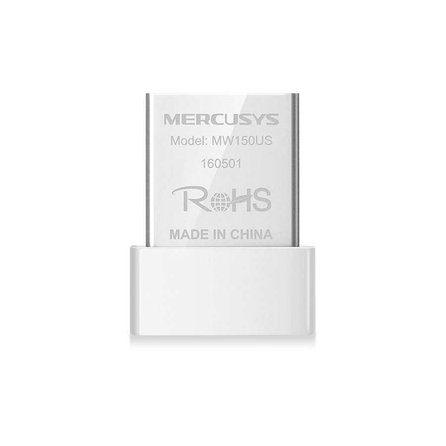 USB WLAN nano adapter Mercusys MW150US, up to 150Mbps IEEE 802.11n,g,b, USB 2.0