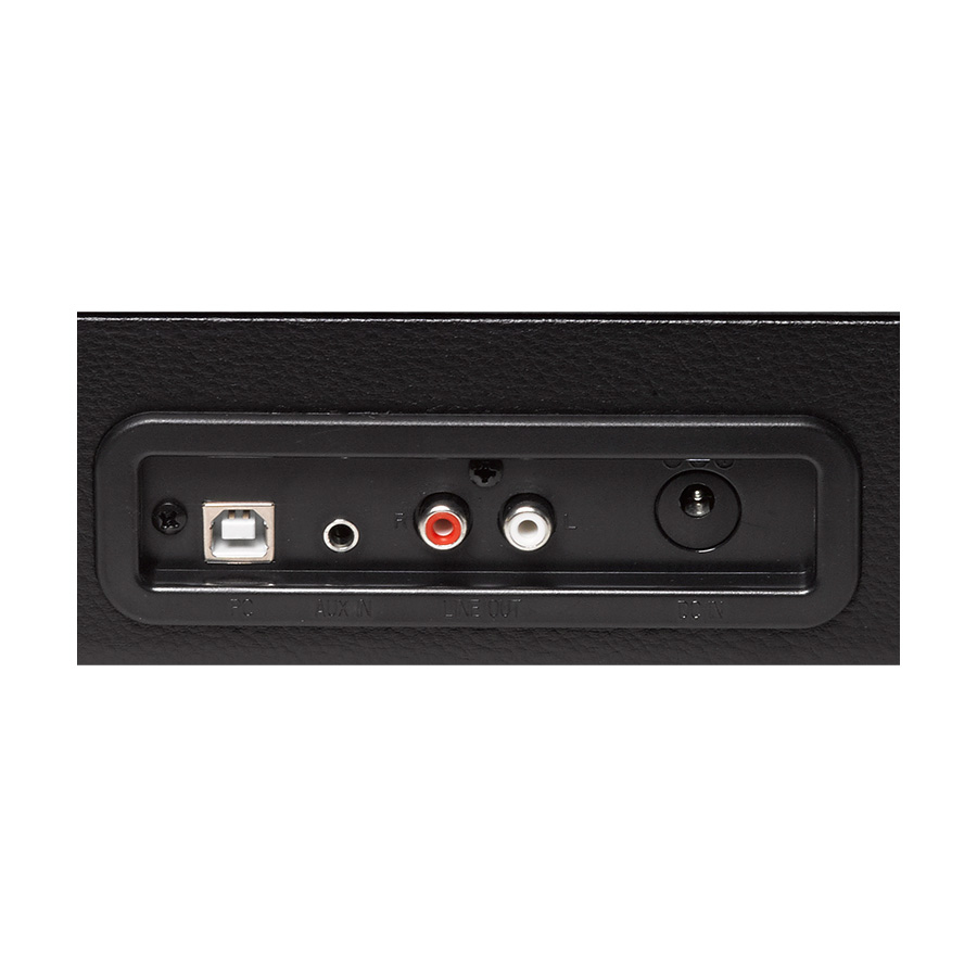 Denver gramofon VPL-120 , USB, zvučnici 2 x 1W, audio out, 331/3rpm, 45rpm or 78rpm, PC recording,crni - Image 4