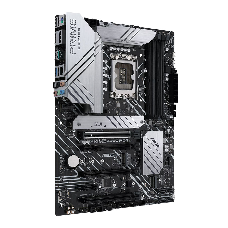 ASUS MB PRIME Z690-P D4 Intel Z690, LGA1700, 4xDDR4 HDMI, DP, RAID, ATX - Image 2