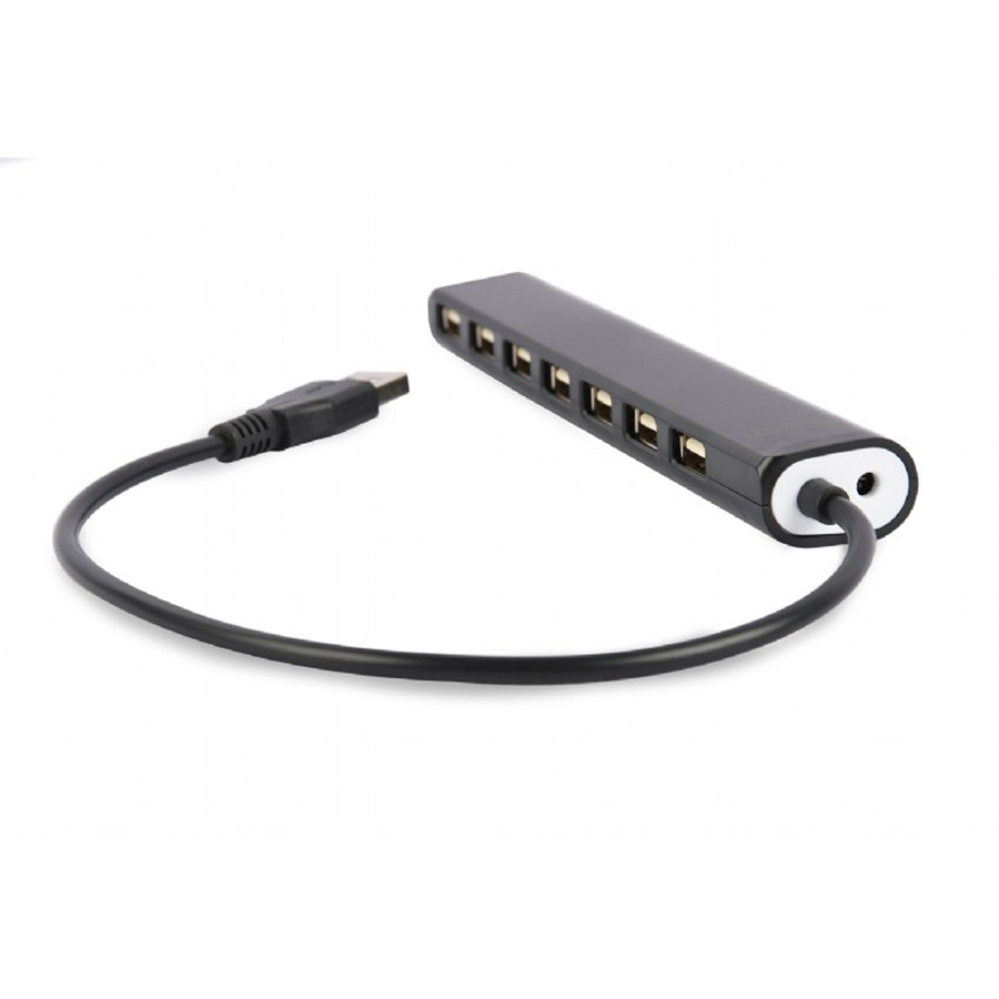 USB HUB 2.0 7-port black, GEMBIRD UHB-U2P7-04 - Image 2