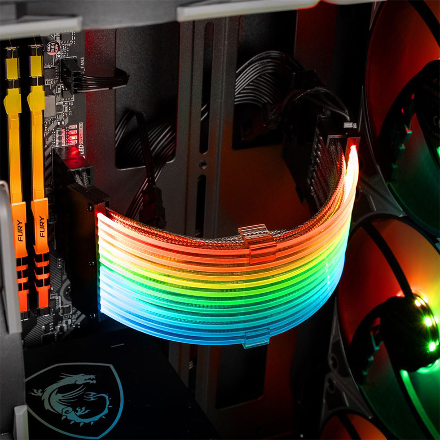 Kabl napojni interni SHARKOON RGB SHARK XTend 24, za MBO - Image 3