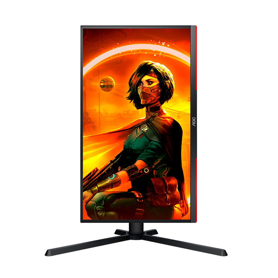 MONITOR AOC GAMING 24.5” 25G3ZM 240Hz VA, 1920x1090, 0.5ms, 3000:1, 178/178, Adaptive Sync, HDMI, DP, 3-sided frameless, Full Ergo, G-Menu, Black-Red, - Image 5
