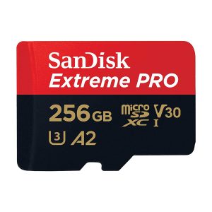 Micro SD SanDisk SDXC 256GB Extreme Pro - 200MB/s A2 C10 V30 SDSQXCD-256G-GN6MA