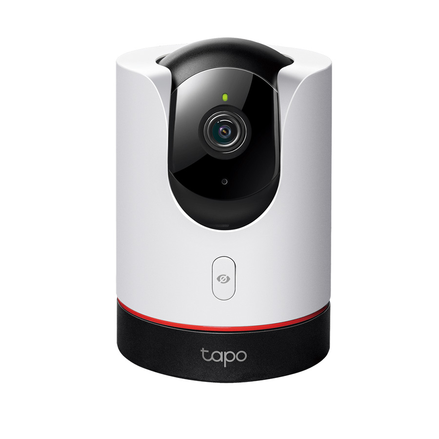 TP-Link Tapo- C225 Pan/Tilt AI Home Security Wi-Fi Camera, 2K QHD (2560x1440), 2.4 GHz, Horizontal 360 ,Pan/Tilt, Smart AI Detection and Notifications