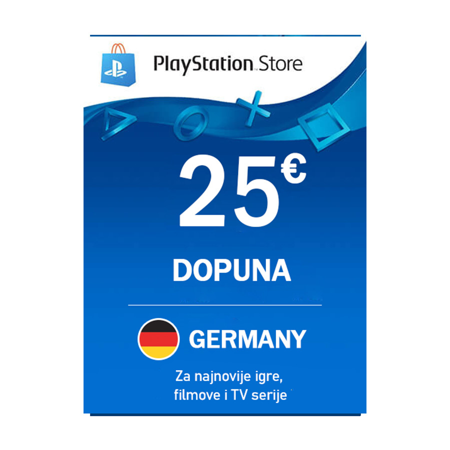 Playstation Network - Germany 25€