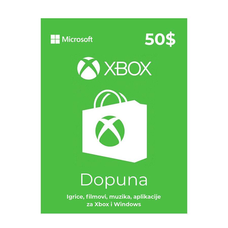 XBOX gift card 50$ - United States