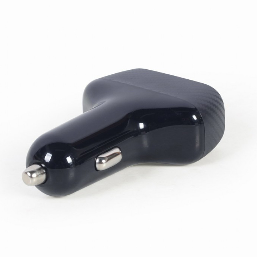 USB punjač za auto GEMBIRD, 2-port USB car fast charger, QC3.0, 36 W, black, TA-U2QC3-CAR-01 - Image 2