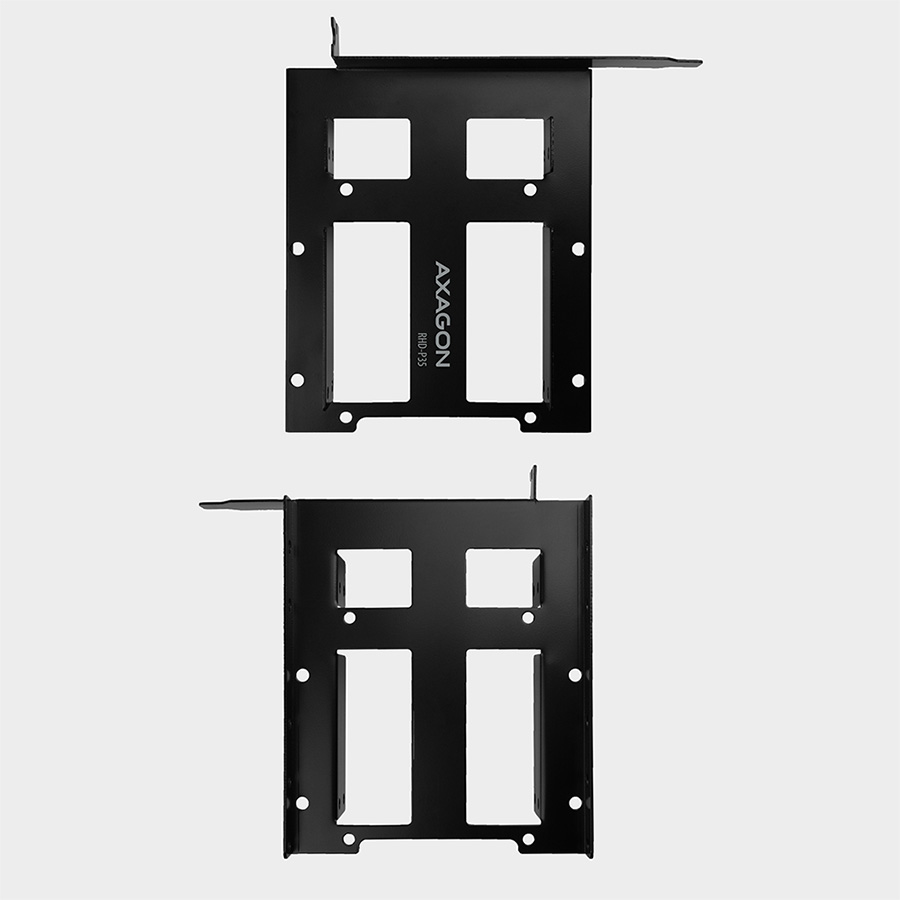 Adapter interni AXAGON RHD-P35 2x2,5" HDD/SSD into PCI position, black - Image 6