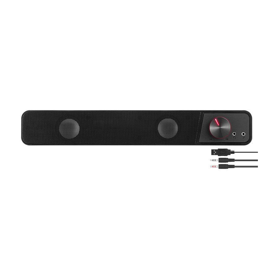 SPEEDLINK zvučnik BRIO Stereo Soundbar, black, SL-810200-BK - Image 2