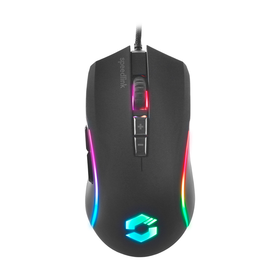 Miš SPEEDLINK ZAVOS Gaming Mouse, rubber-black, SL-680022-RRBK - Image 2