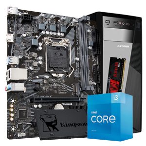 GNC OFFICE i3-10105 3.70GHz , MB H510, RAM 16 GB DDR4 SSD 480 GB, Kućište GNC + EZ Cool napojna 500W, NO OS, 2Y