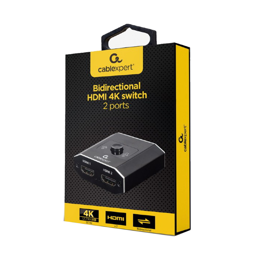 HDMI Bidirectional switch, 2 port, GEMBIRD, DSW-HDMI-21 - Image 4