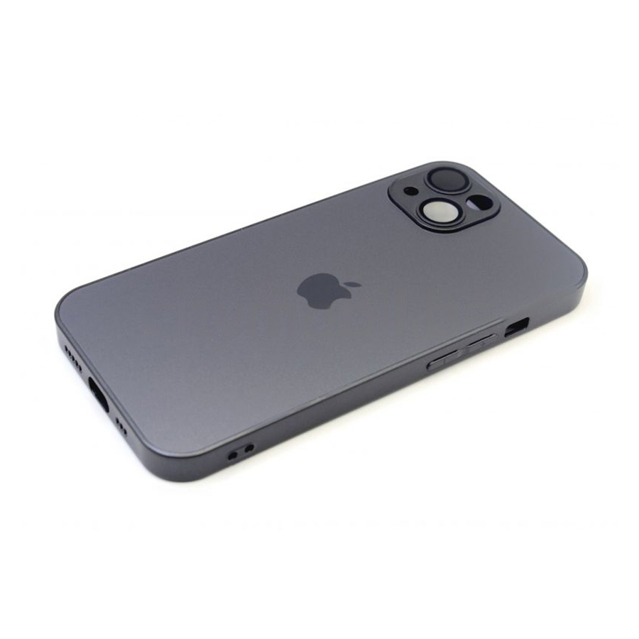 TPU AG STAKLENA KUĆA ZA IPHONE 14 GRAPHITE