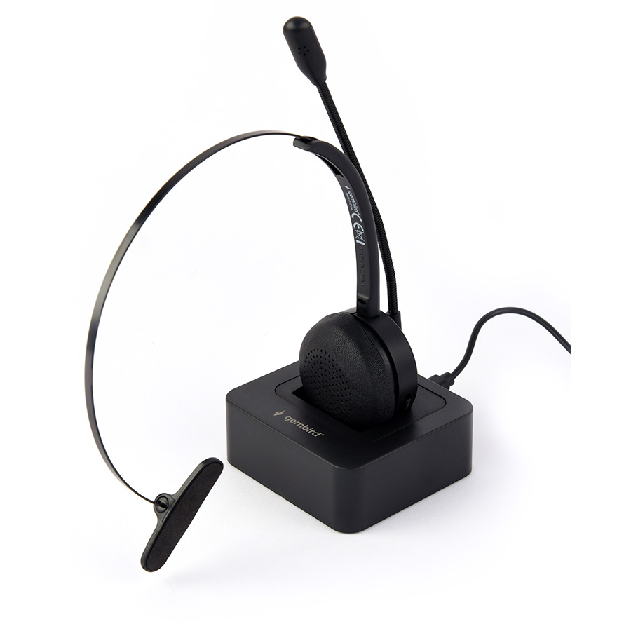 Slušalica bluetooth GEMBIRD BTHS-M-01, call center headset, mono, black - Image 2