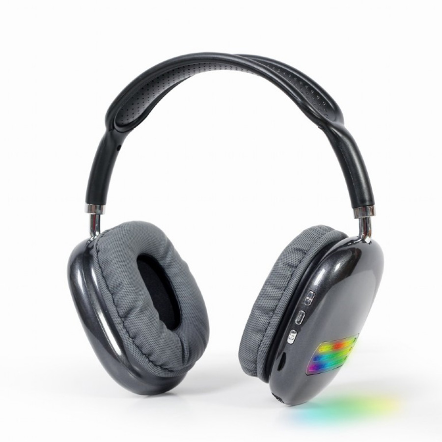 Slušalice sa mikrofonom bluetooth GEMBIRD RGB LED, BHP-LED-02-MX, sorto - Image 2