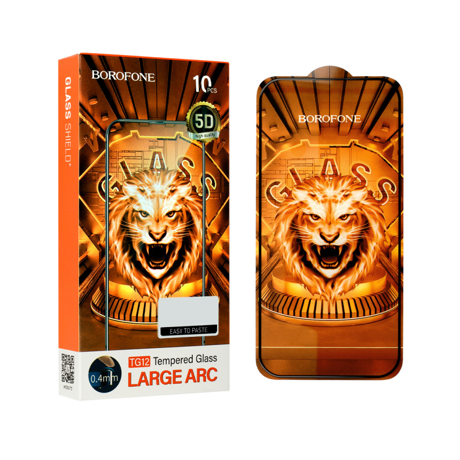 BOROFONE KALJENO STAKLO TG12 FULL SCREEN 5D ZA IPHONE 14 PRO MAX