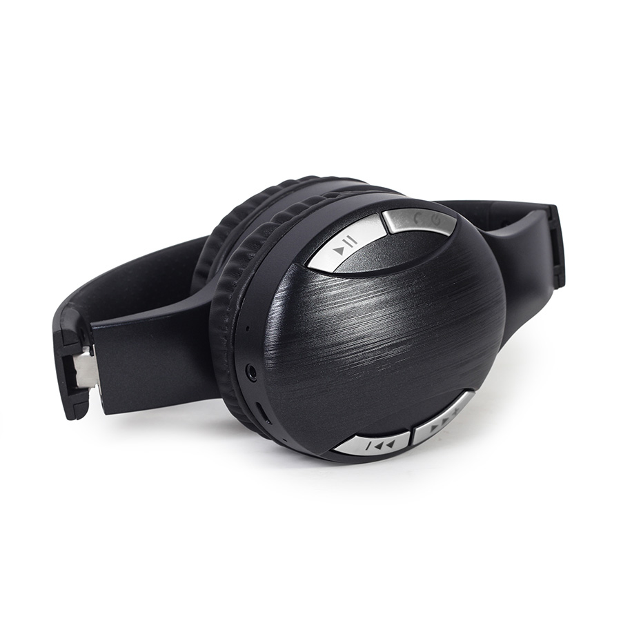 Slušalice bluetooth GEMBIRD BTHS-01-BK, black, Multifunction button, volume control - Image 2
