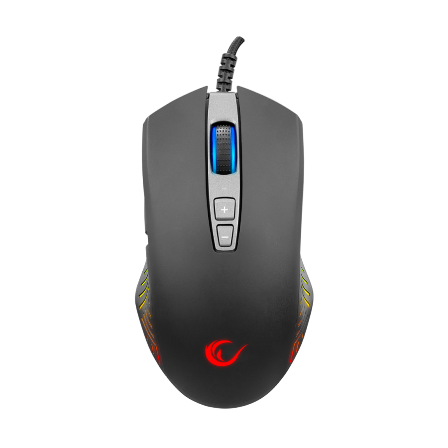 Miš gaming RAMPAGE SMX-R78 SHARPER FULL RGB 12400dpi macro, profesionalni E-SPORT - Image 5