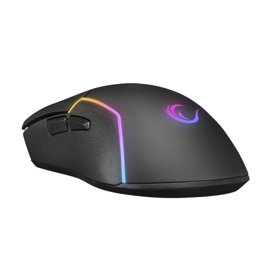 Miš gaming RAMPAGE SMX-R28 COOL black, USB, RGB, makro, 7200dpi/1000hz - Image 6