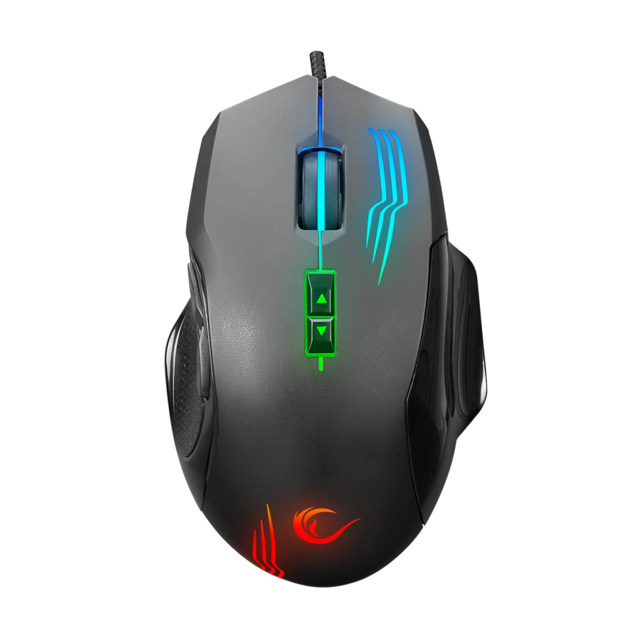 Miš gaming RAMPAGE SMX-G38 CLAW, USB, macro, 7200dpi, RGB LED - Image 5