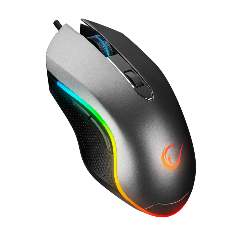 Miš gaming RAMPAGE SMX-R70 BLAZE USB, 6400dpi, RGB, Macro