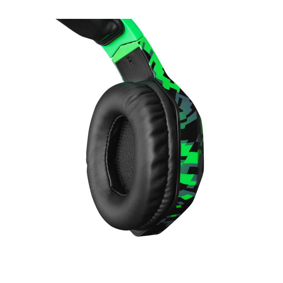 Slušalice sa mikrofonom gaming RAMPAGE RM-K8 CRAFTING camo, PC/PS4, USB, 7.1, Rainbow LED - Image 10
