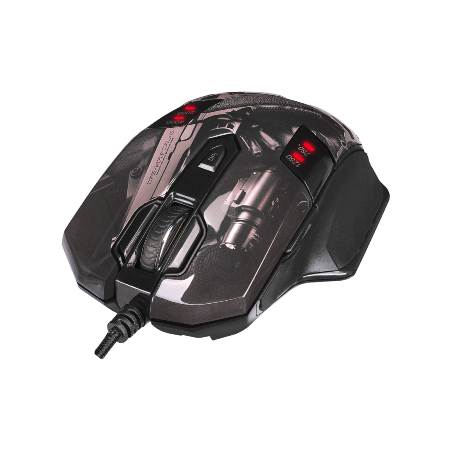 Miš gaming RAMPAGE GX-Core8 GUNS, USB, 750/1250/2000/4000dpi - Image 3