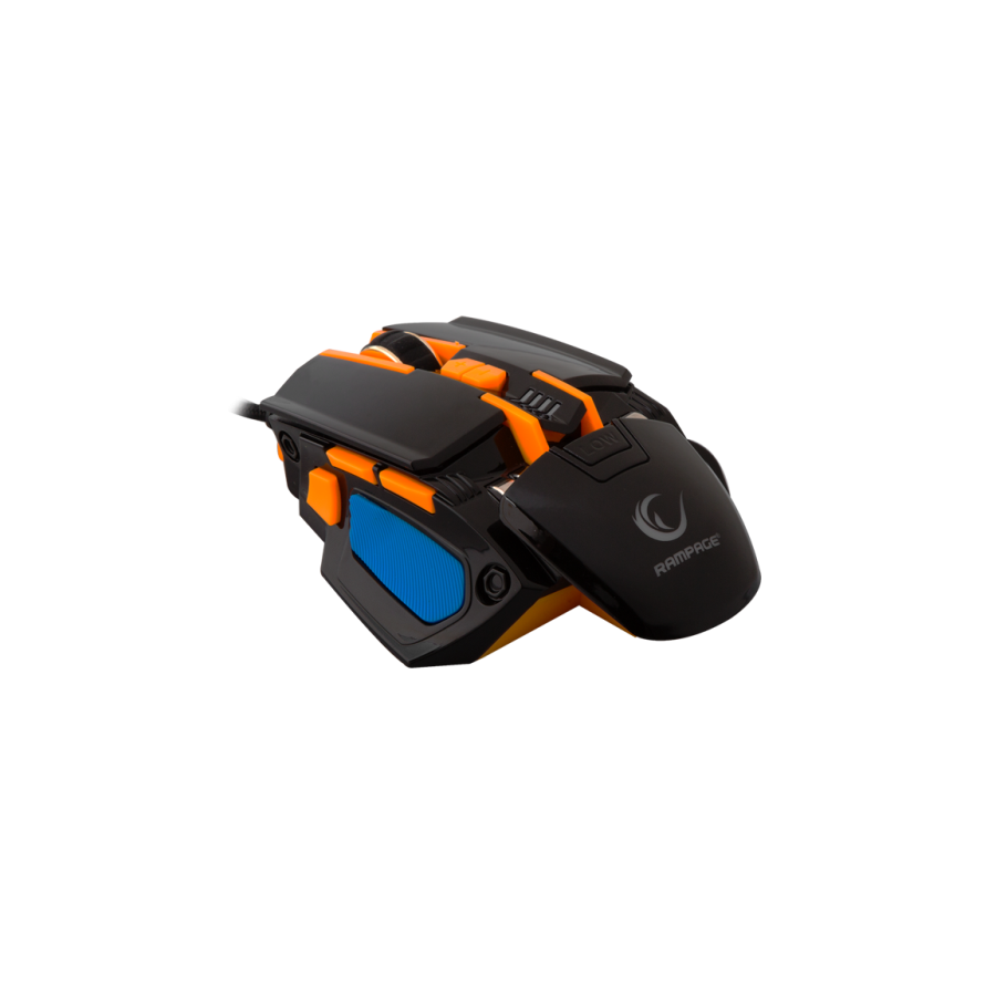 Miš gaming RAMPAGE SMX-R4 USB black, 4000dpi, macro - Image 3