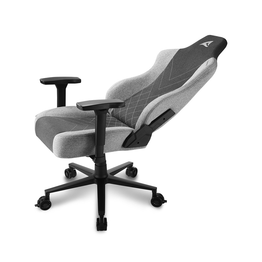 Stolica SHARKOON Shark Skiller SGS30 Gaming SGS30 gy Fabric-Platno Black/Grey - Image 6