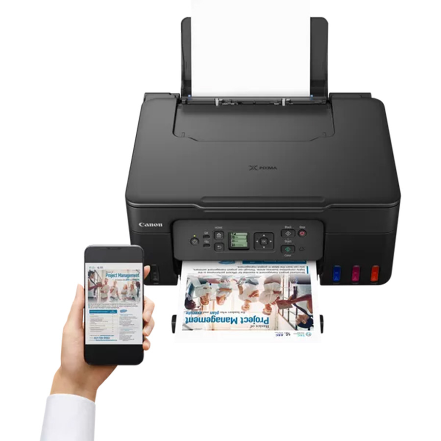 Printer CANON PIXMA MFP G3470 11str/min.black 6str./min color, tinte GI-490 USB+Wi-Fi+Cloud - Image 4