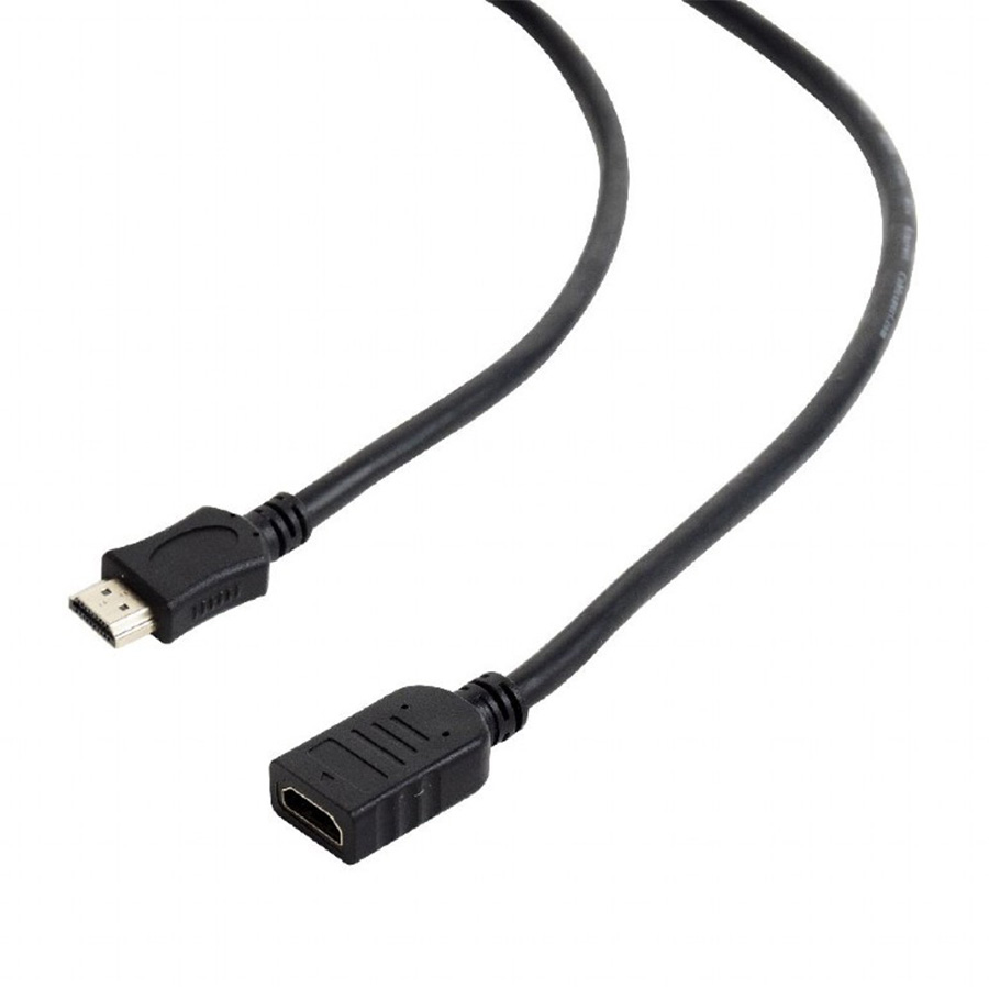 HDMI extension kabl, GEMBIRD, CC-HDMI4X-0.5M, M-F, v.2.0, 0,5m, support Ethernet, 3D - Image 2