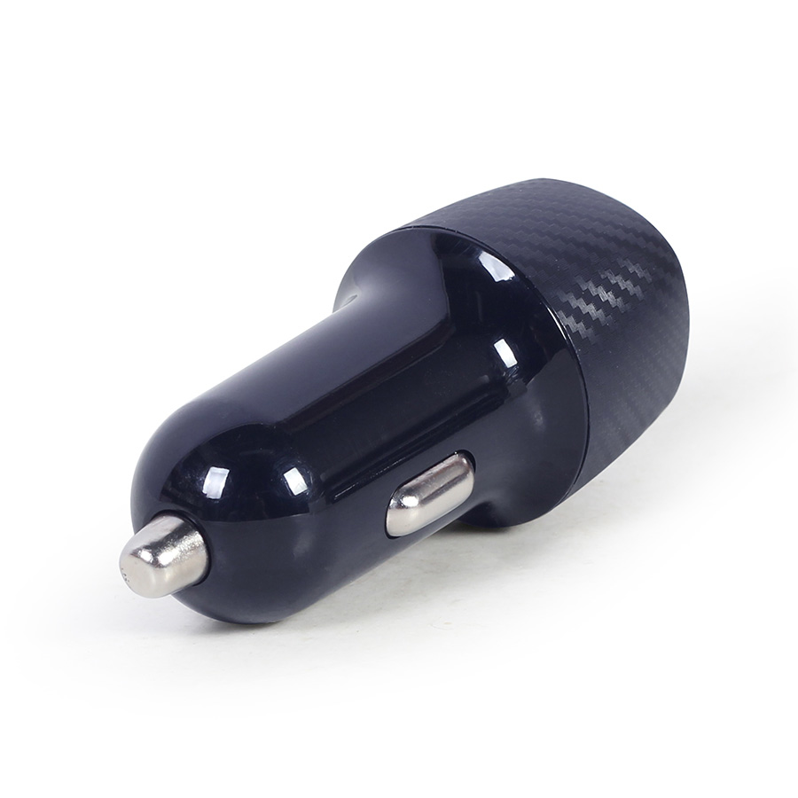 USB punjač za auto GEMBIRD, fast charger 2-port USB-A + Type-C PD, 18 W, black, TA-U2QC3-CAR-02 - Image 3