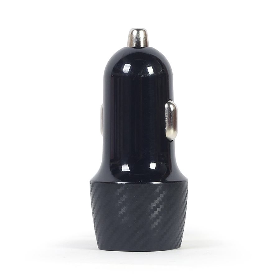 USB punjač za auto GEMBIRD, fast charger 2-port USB-A + Type-C PD, 18 W, black, TA-U2QC3-CAR-02 - Image 4