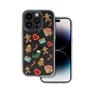 ZAŠTITNA MASKA CHRISTMAS CASE ZA IPHONE 14 DESIGN 2 CLEAR