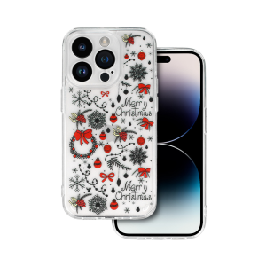 ZAŠTITNA MASKA CHRISTMAS CASE ZA SAMSUNG A14 5G DESIGN 5 CLEAR