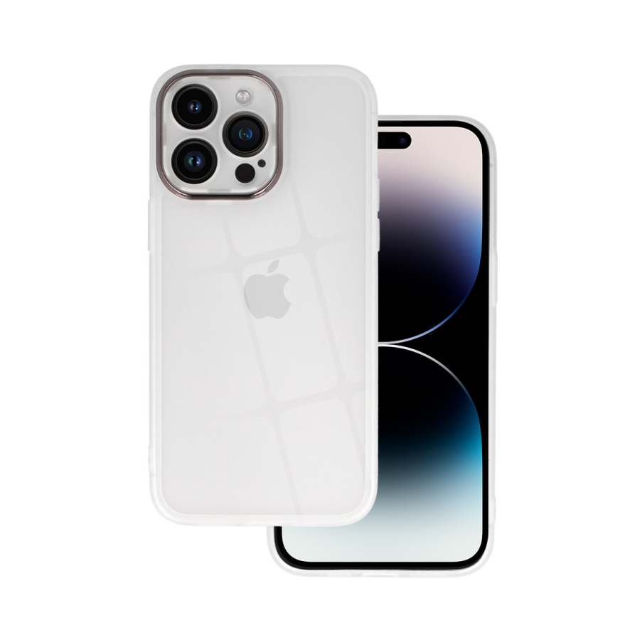 ZAŠTITNA MASKA ZA SOČIVA ZA IPHONE 13 PRO BIJELA PROZIRNA