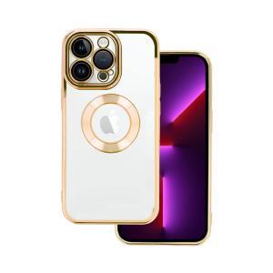 ZAŠTITNA MASKA BEAUTY CLEAR CASE ZA IPHONE 15 PRO ZLATNA