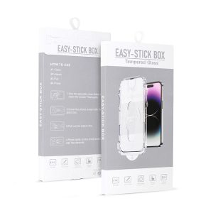 EASY-STICK KUTIJA S PUNIM LJEPILOM OD KALJENOG STAKLA ZA IPHONE 11 PRO MAX BLACK