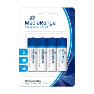 Baterija MEDIARANGE,1,5V AA 4/1,ALKALNA 049921,LR-6 MRBAT104