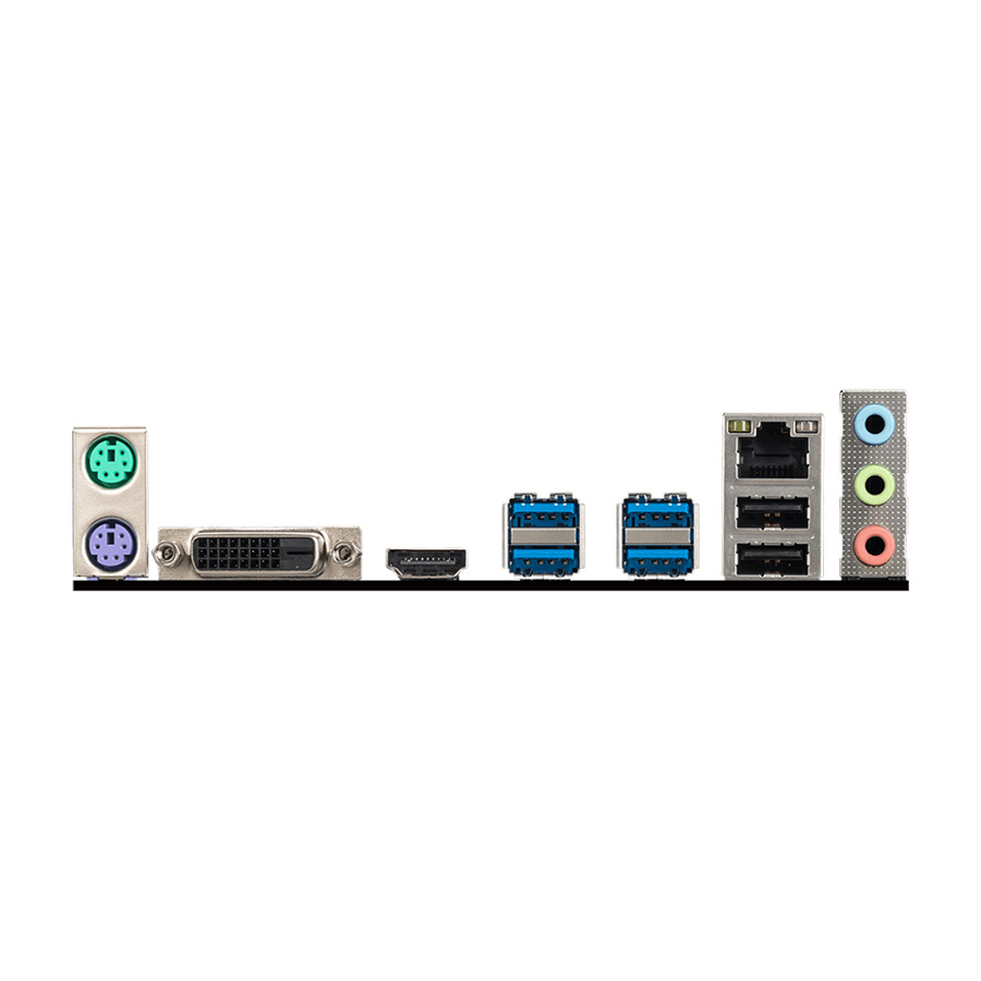 MSI MB B450M-A PRO MAX, AM4, DDR4, PCI-Ex, 6xUSB3.2, 6xUSB2.0, 4xSATA, M.2, DVI-D, HDMI, GLAN, mATX - Image 3