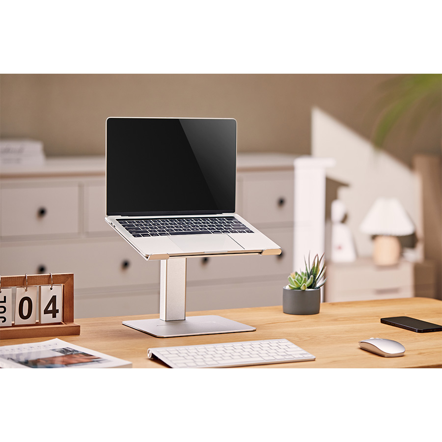 Postolje za notebook riser stand podesiv po visini, silver GEMBIRD, NBS-D1-02 - Image 9